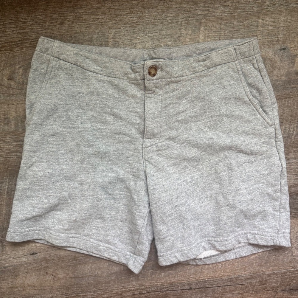 Chubbies French Terry Casual Shorts XL Regular Heather Gray Soft Sweatshorts